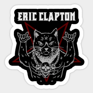 ERIC CLAPTON MERCH VTG Sticker